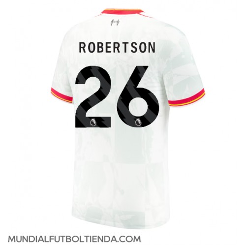 Camiseta Liverpool Andrew Robertson #26 Tercera Equipación Replica 2024-25 mangas cortas